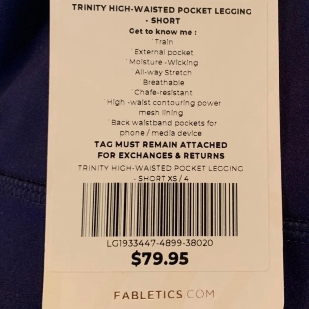 FABLETICS  Trinity BLACK - Picture 4 of 7
